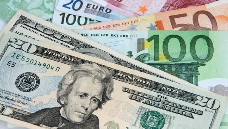 Dollar rate falls at official market, USD, euro and pound rise in black market