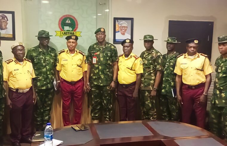 LASTMA, Army Agree to Strengthen Partnership on Traffic Management in Lagos