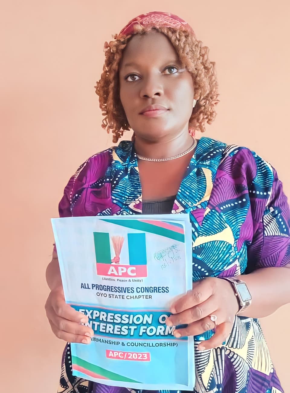 Funmilola Opeyemi Akanbi Takes the First Bold Step: Lagelu APC Councillorship Hopeful for Positive Change