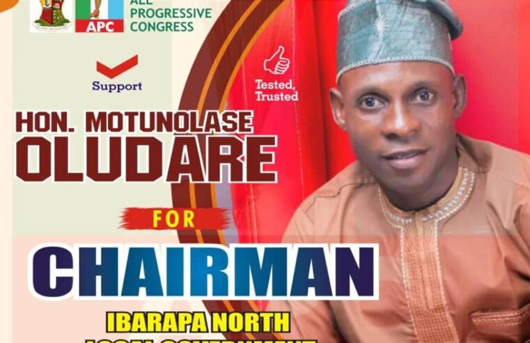 APC Hopeful Hon. Motuolase Oladare Olayiwola Declares Candidacy for Ibarapa North LG Chairmanship, Calls for Community Support