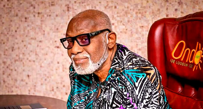 Ondo Governor Akeredolu Back in Office After Prolonged Medical Leave