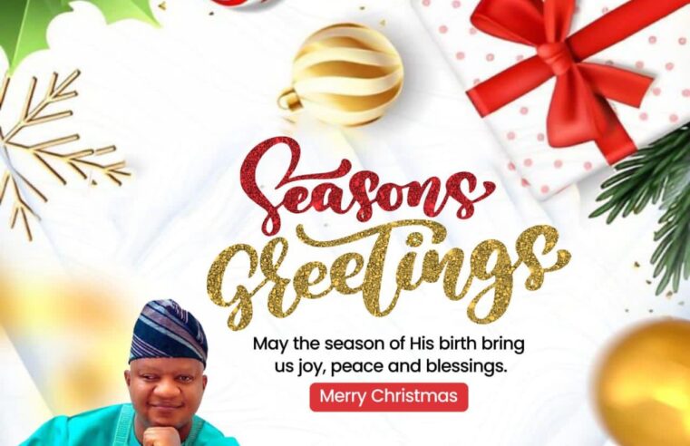 Yuletide: Agbaje Felicitates with Christians, Preaches Giving and Hope