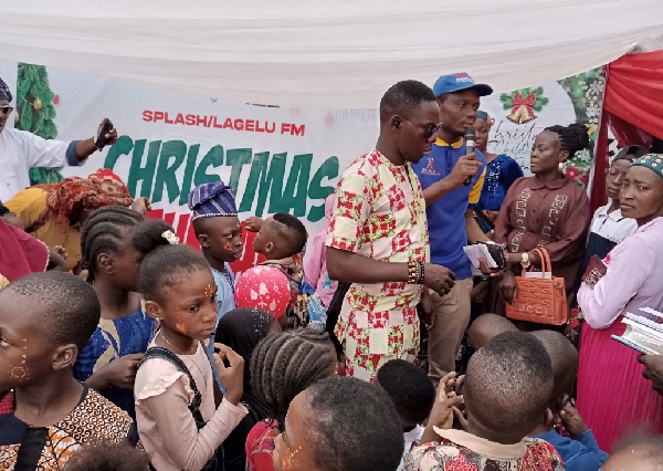 Yuletide: Ibadan Aglow as Bimbo Adekanmbi Brings Christmas Cheer to Over 500 Children