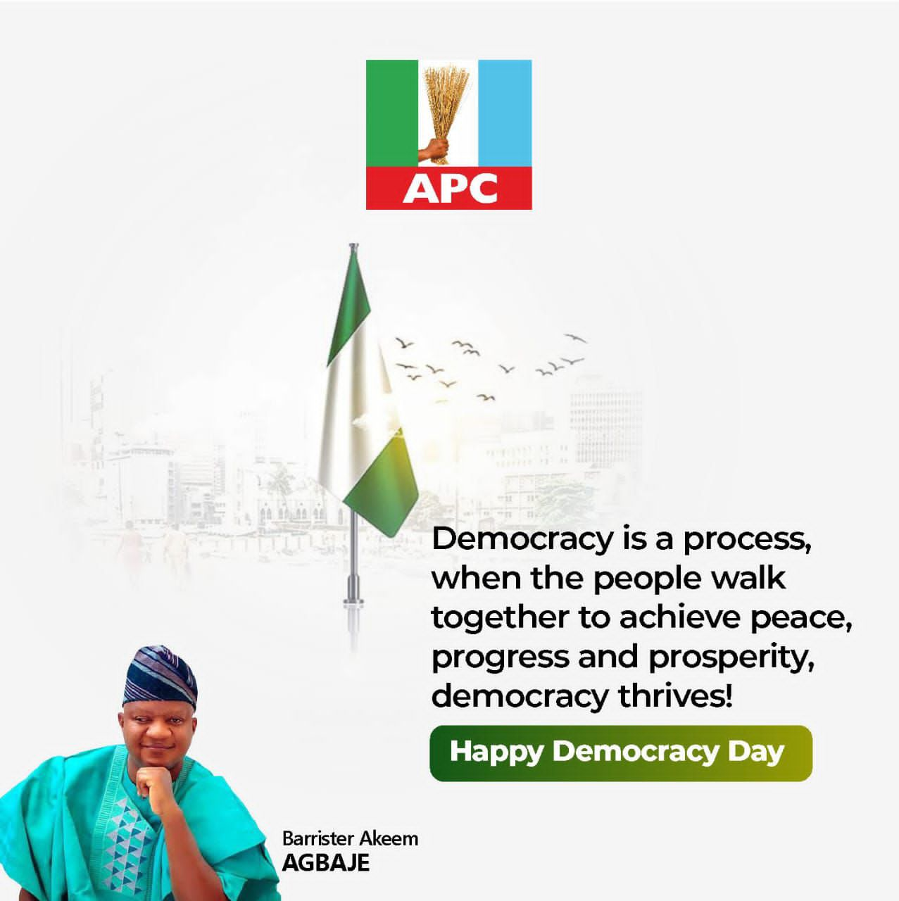 Democracy Day: Our Democracy is Evolving, Agbaje Urges Optimism