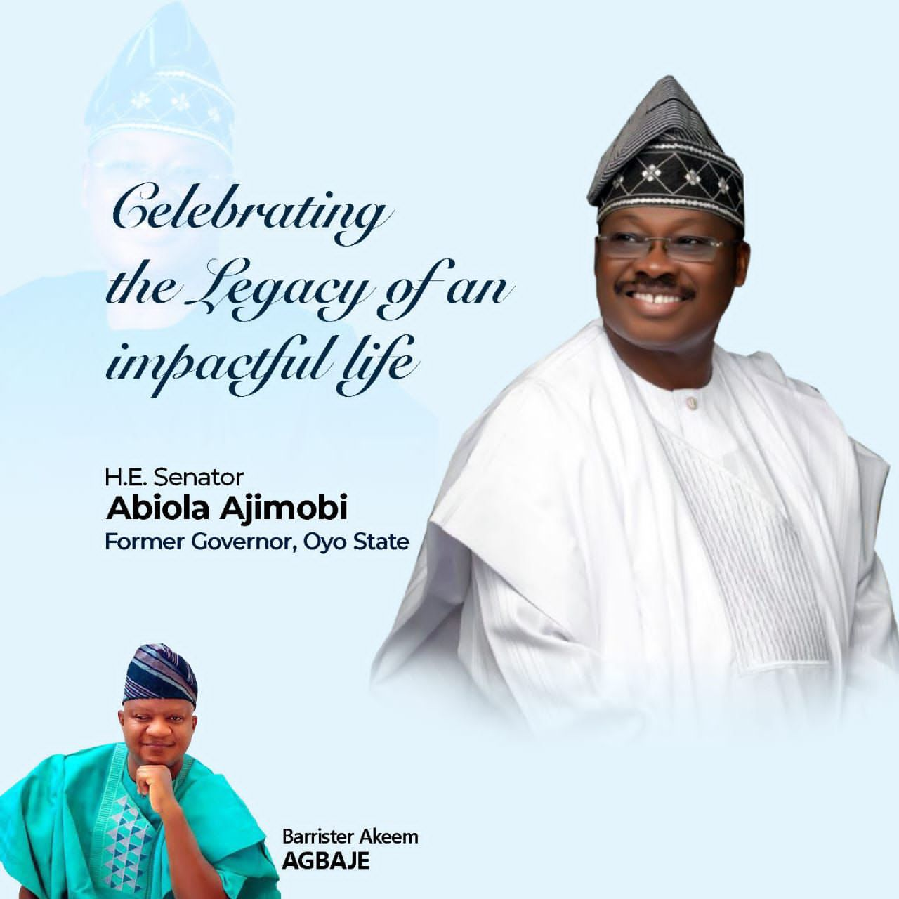 Sen. Abiola Ajimobi was a Transformational Leader, His Legacies Still Golden! – Agbaje