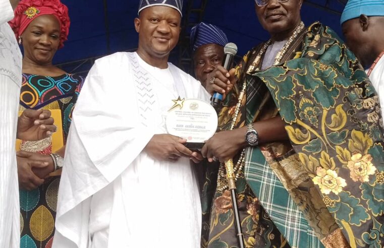 Barr Akeem Agbaje Honoured as Most Distinguished Ibadan Indigene by CCII