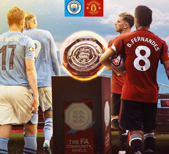 Epic Showdown at Wembley: Manchester City and United Battle for Community Shield Glory