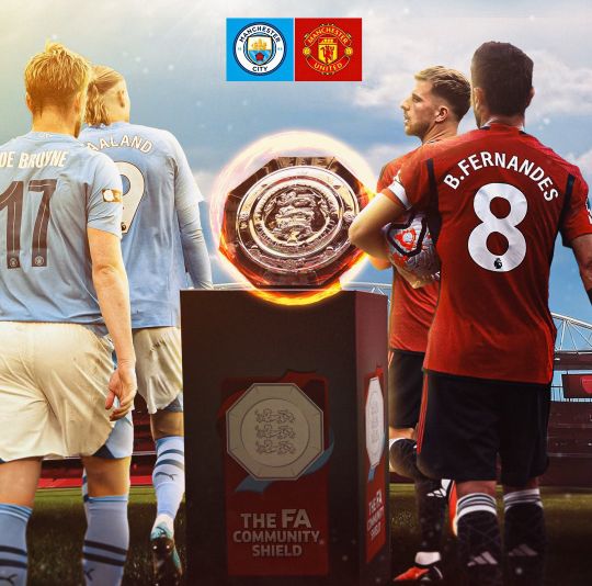 Epic Showdown at Wembley: Manchester City and United Battle for Community Shield Glory