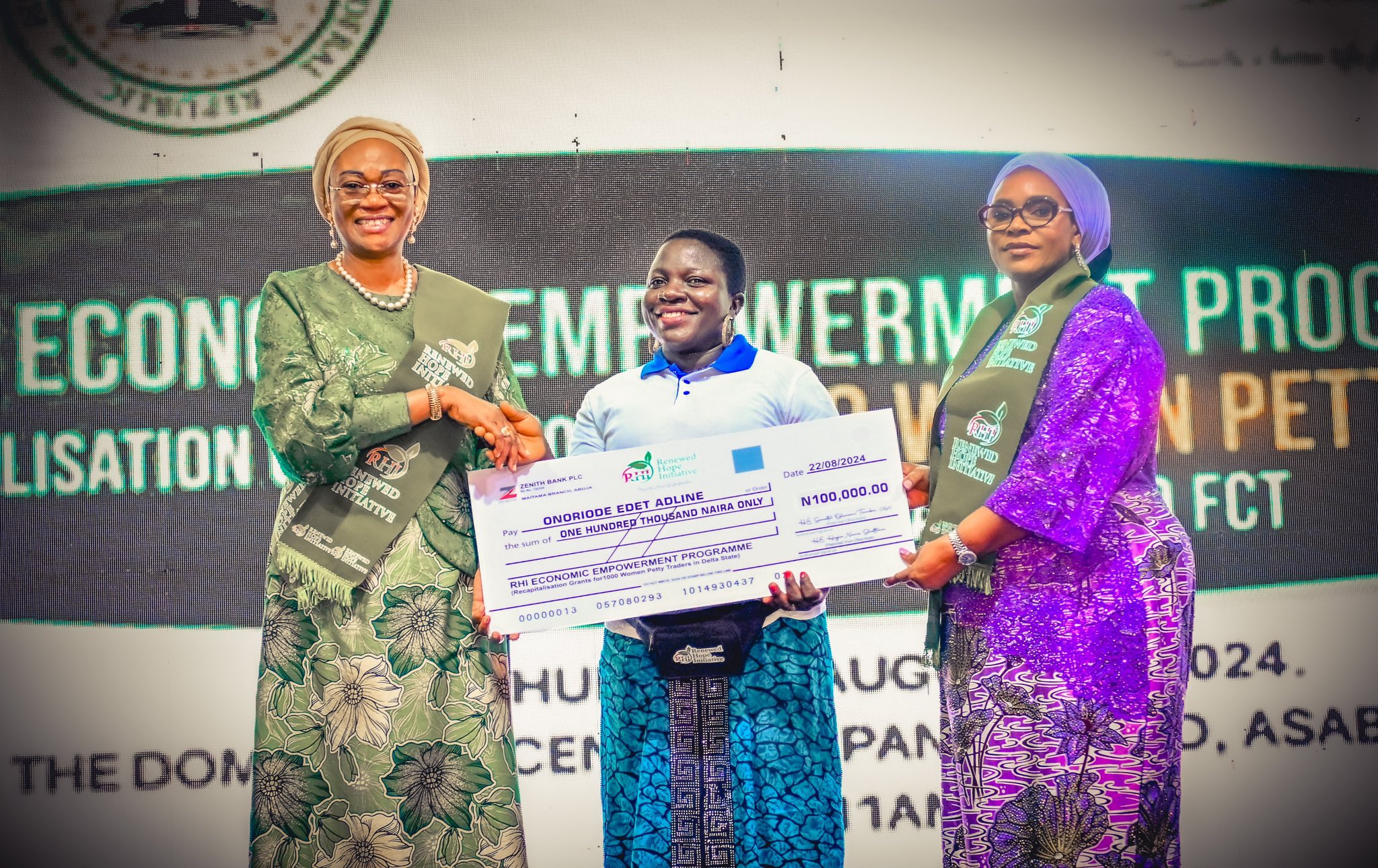 First Lady Oluremi Tinubu Flags Off Nationwide Business Recapitalization Grant for Petty Traders