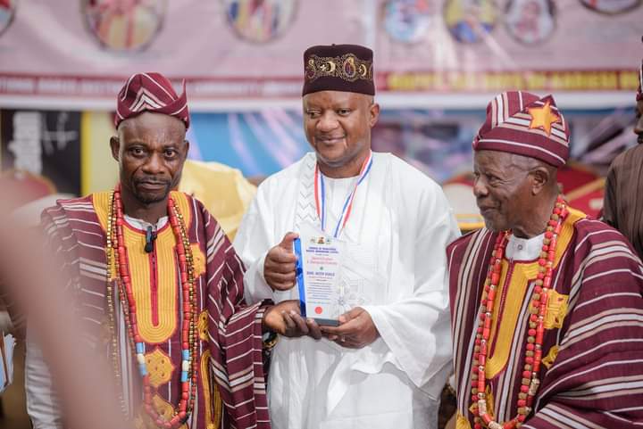 Ibadan Traditional Baales Honour Agbaje with Award of Excellence and Distinguished Leadership