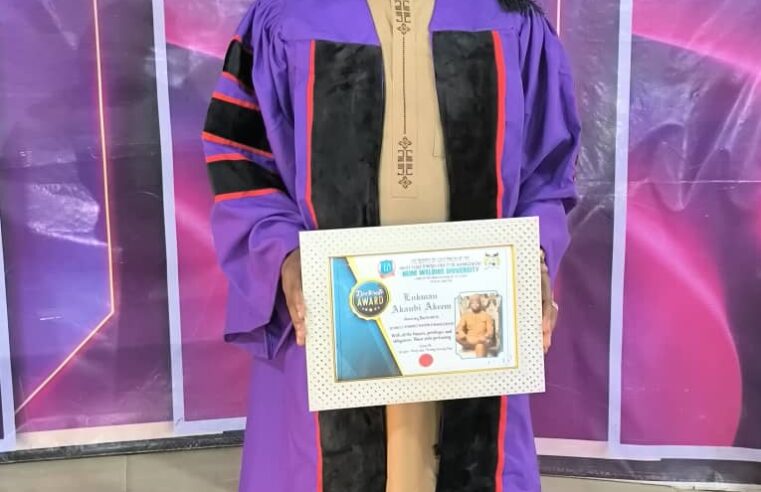 Hon Dr Lukman Akanbi Receives Honorary Doctorate in Business Administration and Management