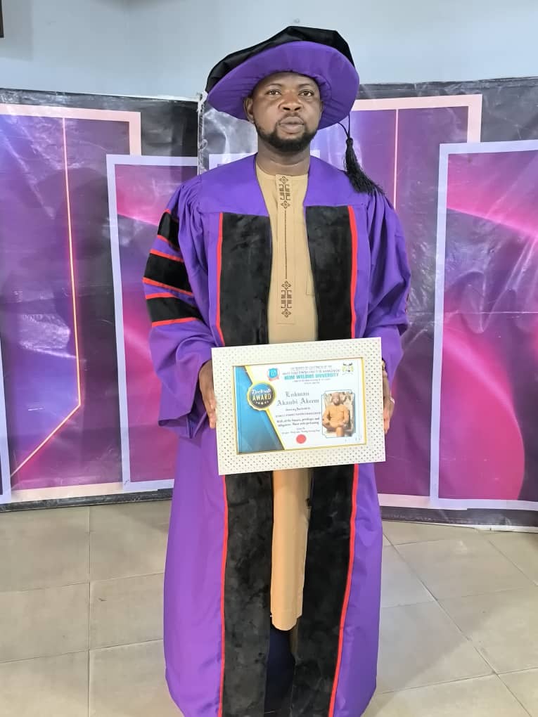 Hon Dr Lukman Akanbi Receives Honorary Doctorate in Business Administration and Management