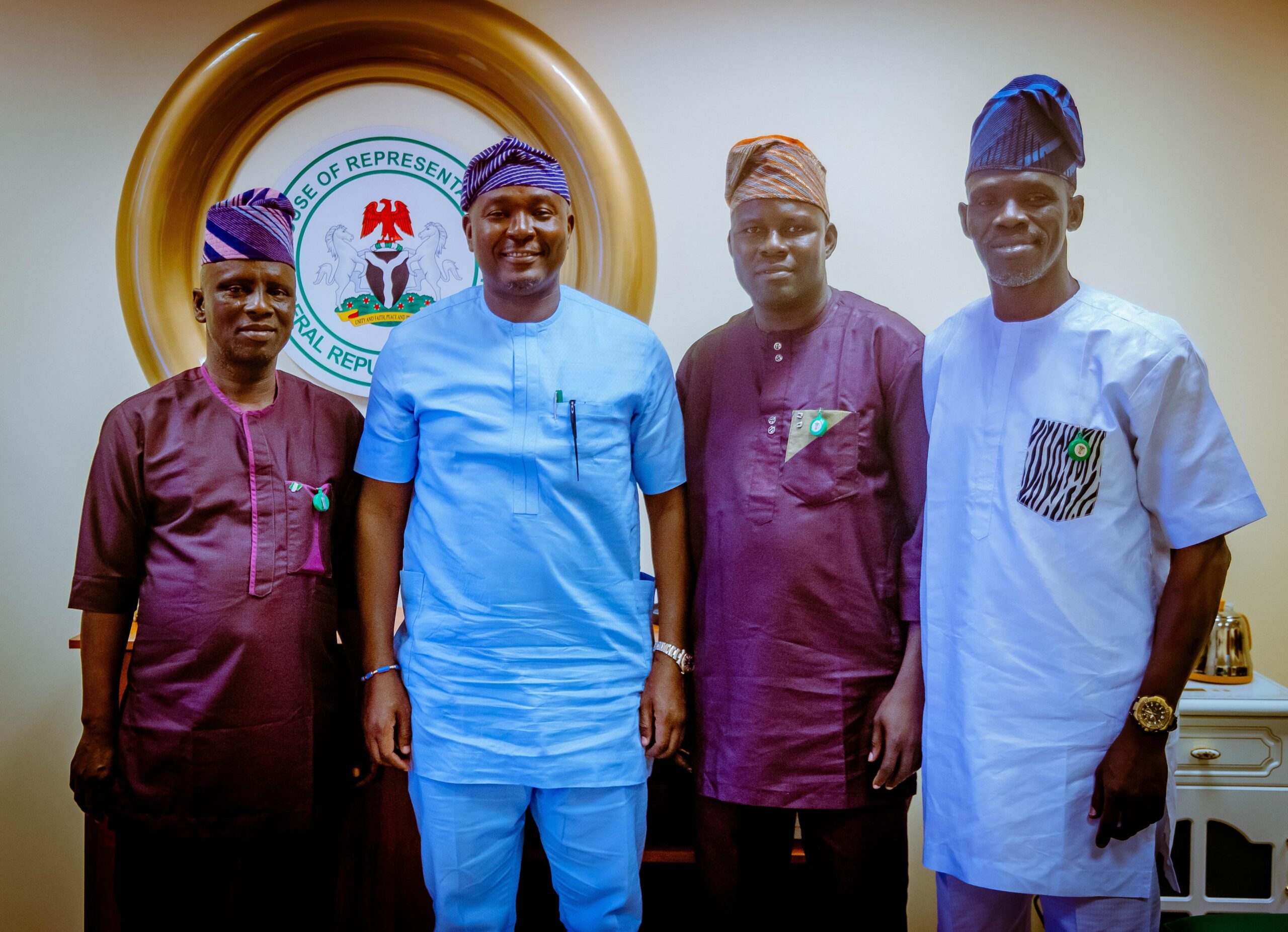 PHOTO NEWS: Akin Alabi Hosts Egbeda Legislative Leaders in National Assembly
