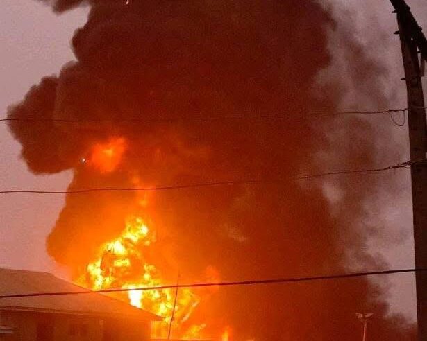 Inferno: Akin Alabi Sympathizes with Victims of Olodo Petrol Station Fire, Pledges Support