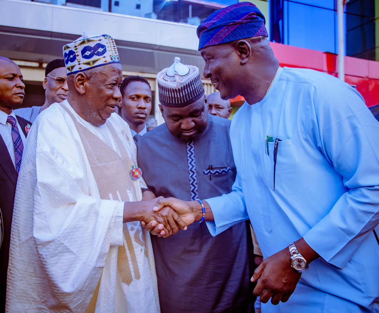 Hon Akin Alabi Congratulates APC National Chairman, Abdullahi Umar Ganduje, PhD, CON, on His 75th Birthday