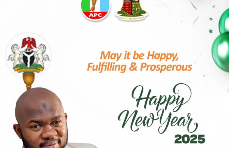 New Year Celebration: Let’s Keep Hope Alive for a more Prosperous Ibadan North— Arisekola Alao’s New Year Message