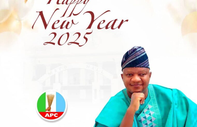 2025: Agbaje Felicitates Oyo Residents, Nigerians, Assures of Better Days Ahead