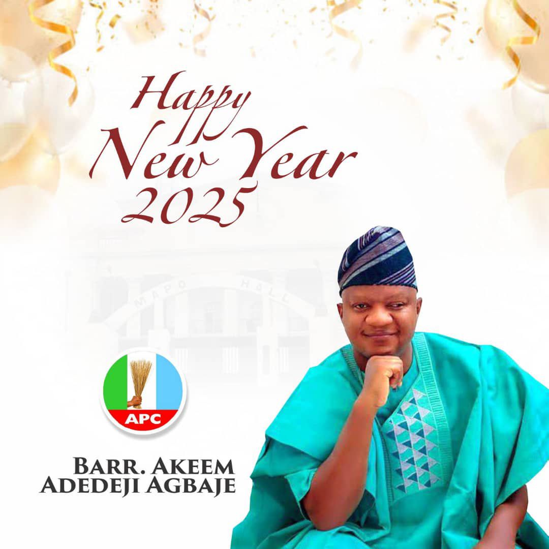 2025: Agbaje Felicitates Oyo Residents, Nigerians, Assures of Better Days Ahead