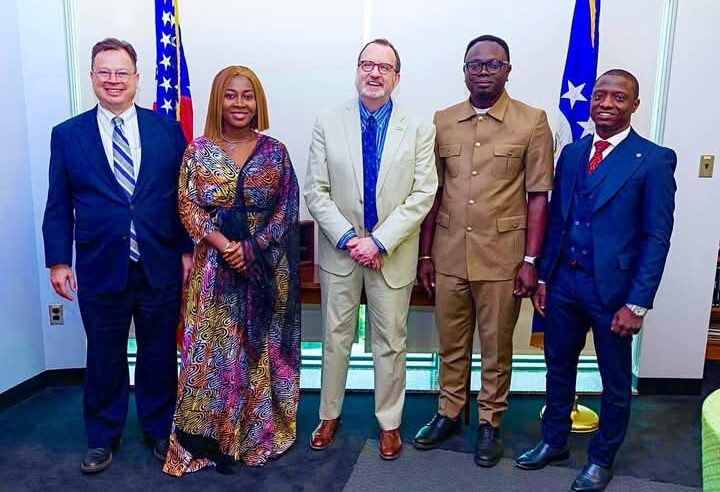 Youth Development: Dr.Titilope Gbadamosi,Youth Minister visit U.S. Ambassador, Calls for Stronger Partnership