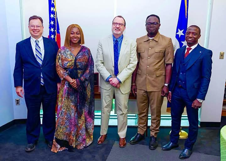 Youth Development: Dr.Titilope Gbadamosi,Youth Minister visit U.S. Ambassador, Calls for Stronger Partnership