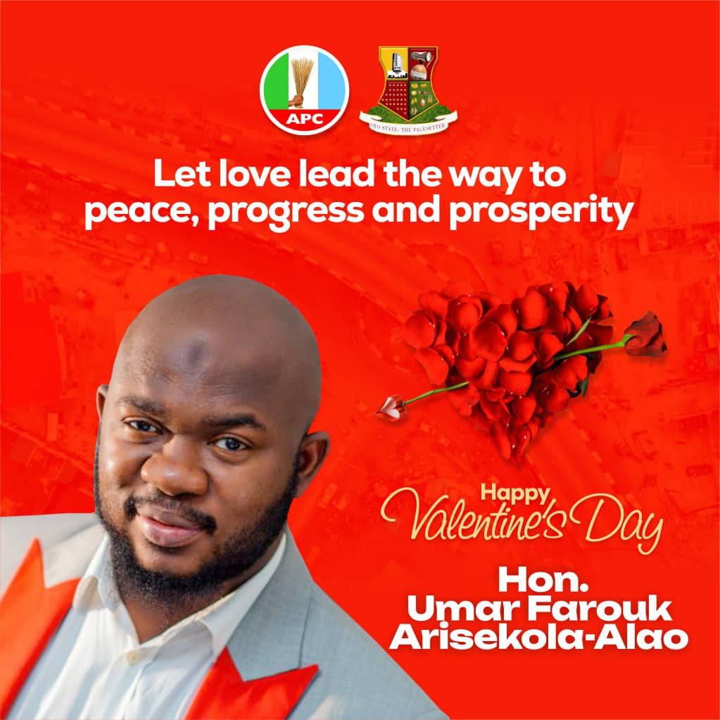 Valentine’s Day: Arisekola Alao Calls for Acts of Kindness and Community Unity