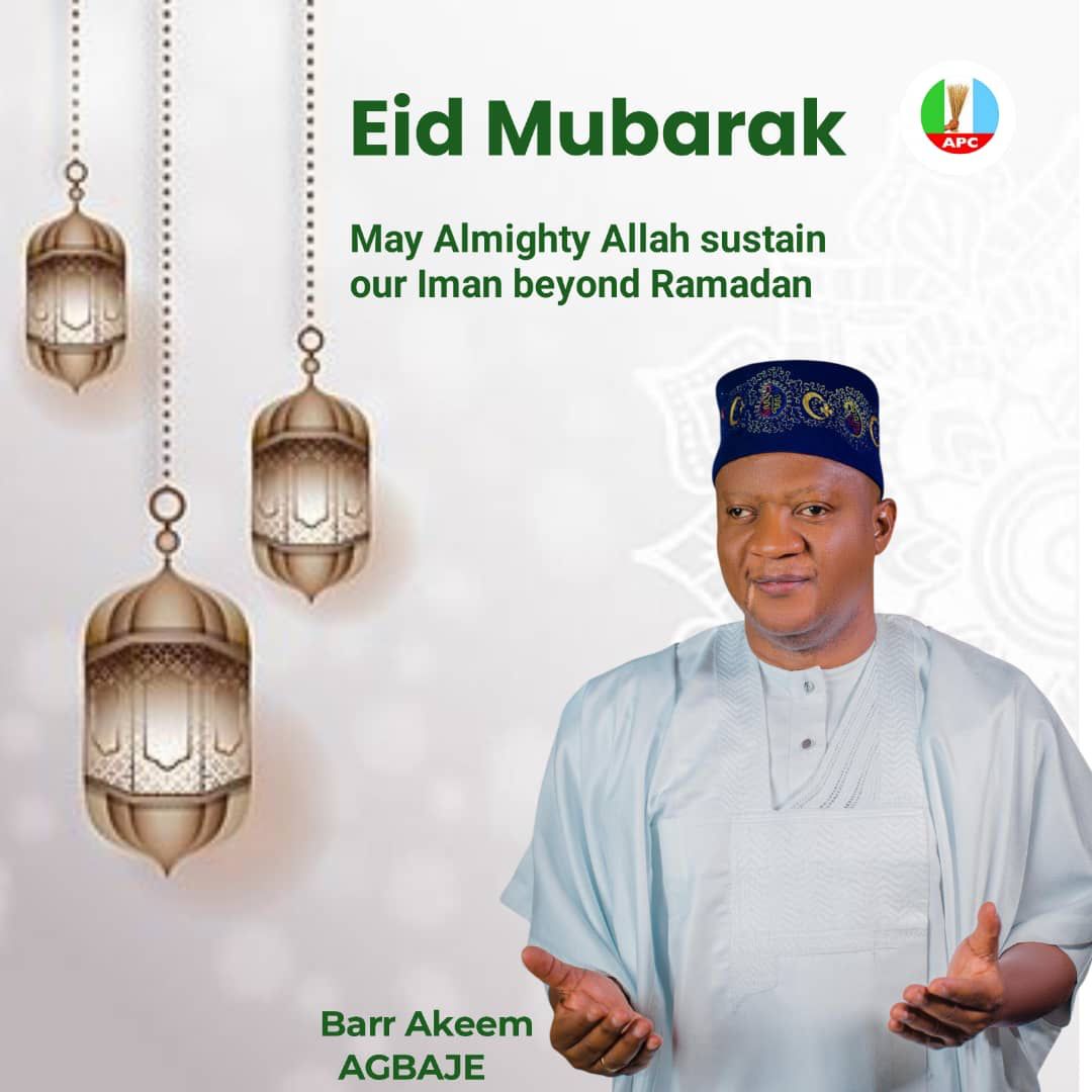 Uphold Ramadan Virtues Beyond Eid-el-Fitr – Agbaje Urges Muslim Faithful