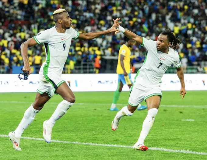 Super Eagles Back on Track: Osimhen’s Double Secures 2-0 Win in Kigali