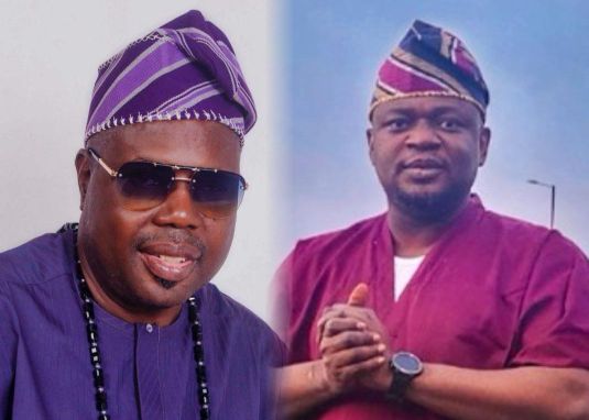 Hon Babatunde Alonge Olawale Felicitates with Former Ibadan North East Chairman, Hon Olugbenga Arole (Igwe) on His Birthday