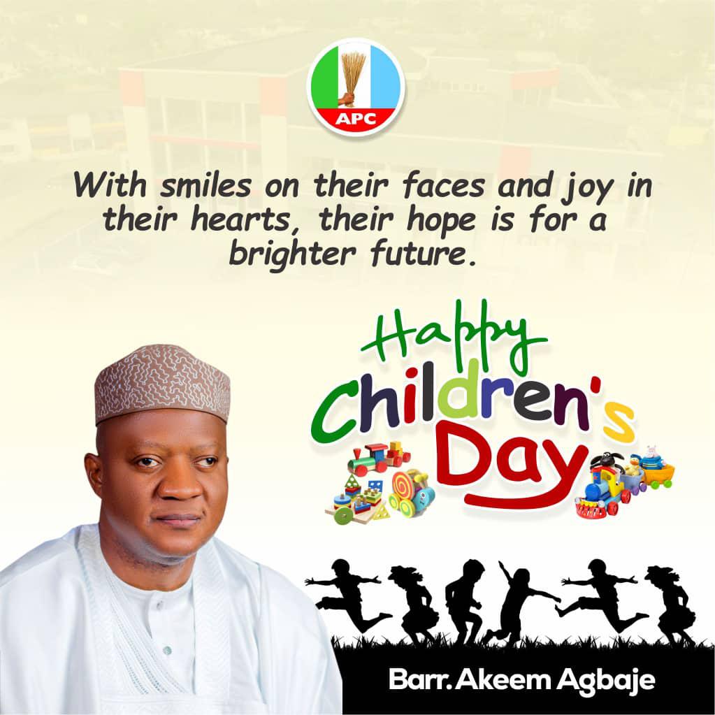 Children’s Day 2025: Barr Agbaje Celebrates Children, Calls for Safer Future and Enabling Environment