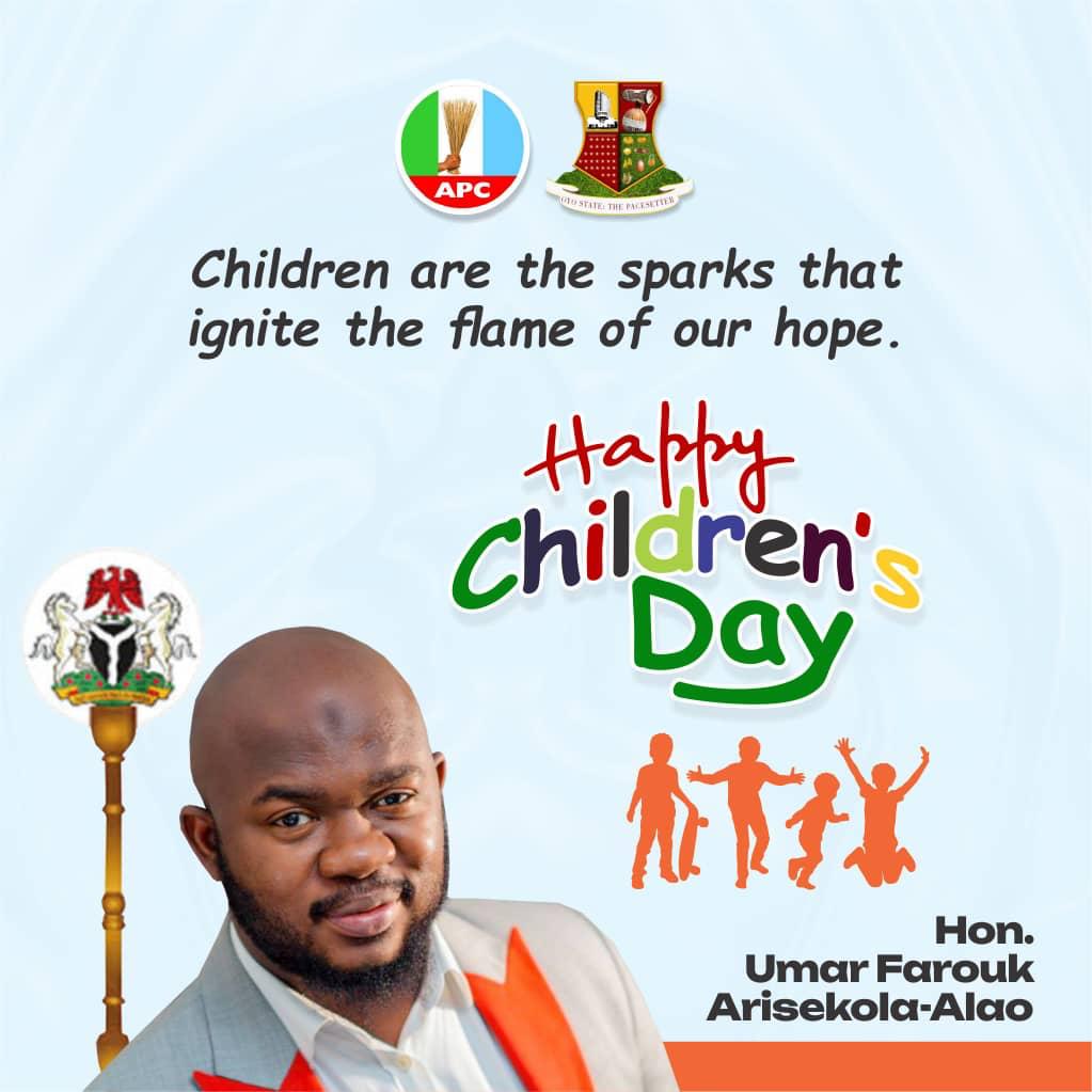 Children’s Day: Arisekola Alao Celebrates Children, Calls for Comprehensive Protection Policy and Investment in Future