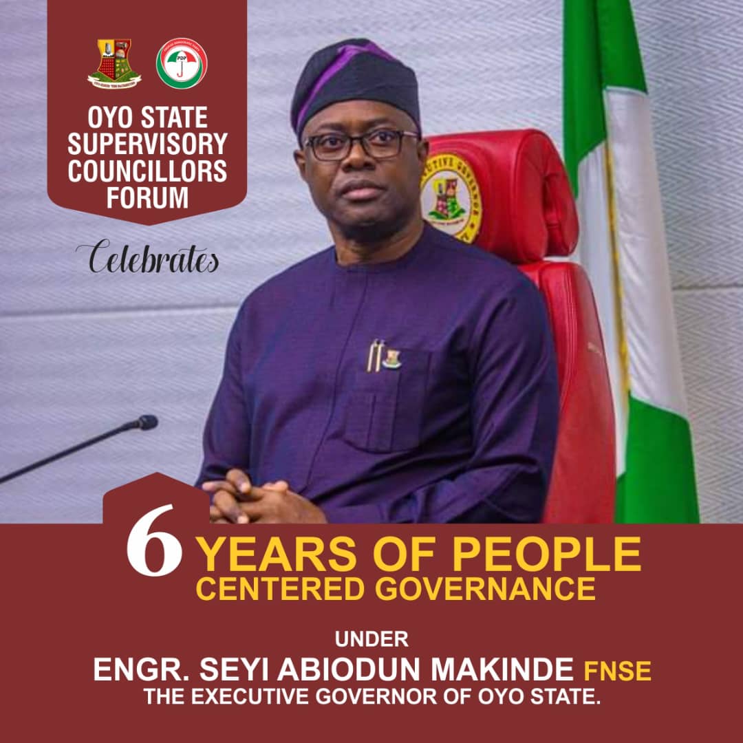 Oyo State Supervisory Councillors Forum Celebrates Six Years of People-Centred Governance Under Governor Seyi Makinde