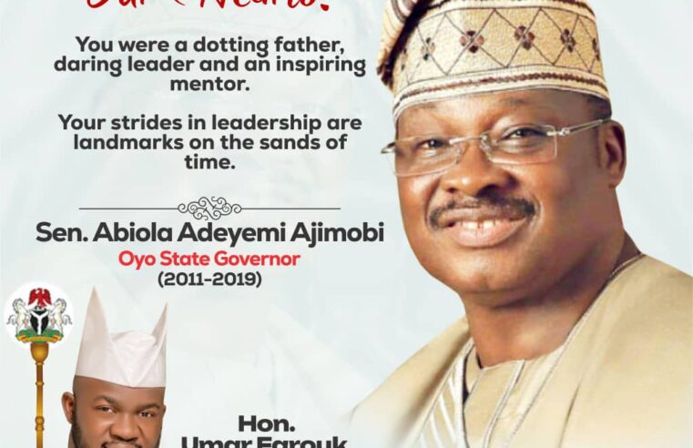 Senator Ajimobi Was a Father and Statesman Whose Legacy Endures — Arisekola Alao Pays Tribute to the Late Governor