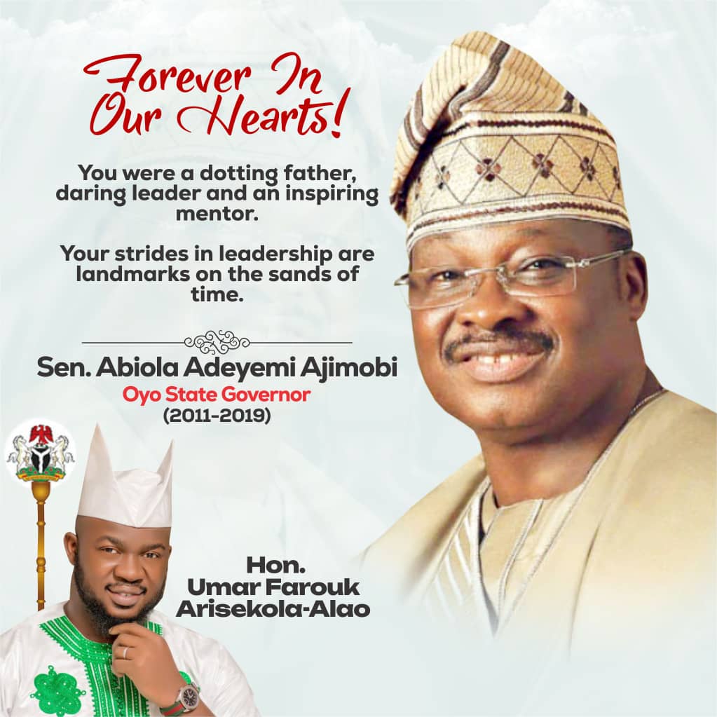 Senator Ajimobi Was a Father and Statesman Whose Legacy Endures — Arisekola Alao Pays Tribute to the Late Governor
