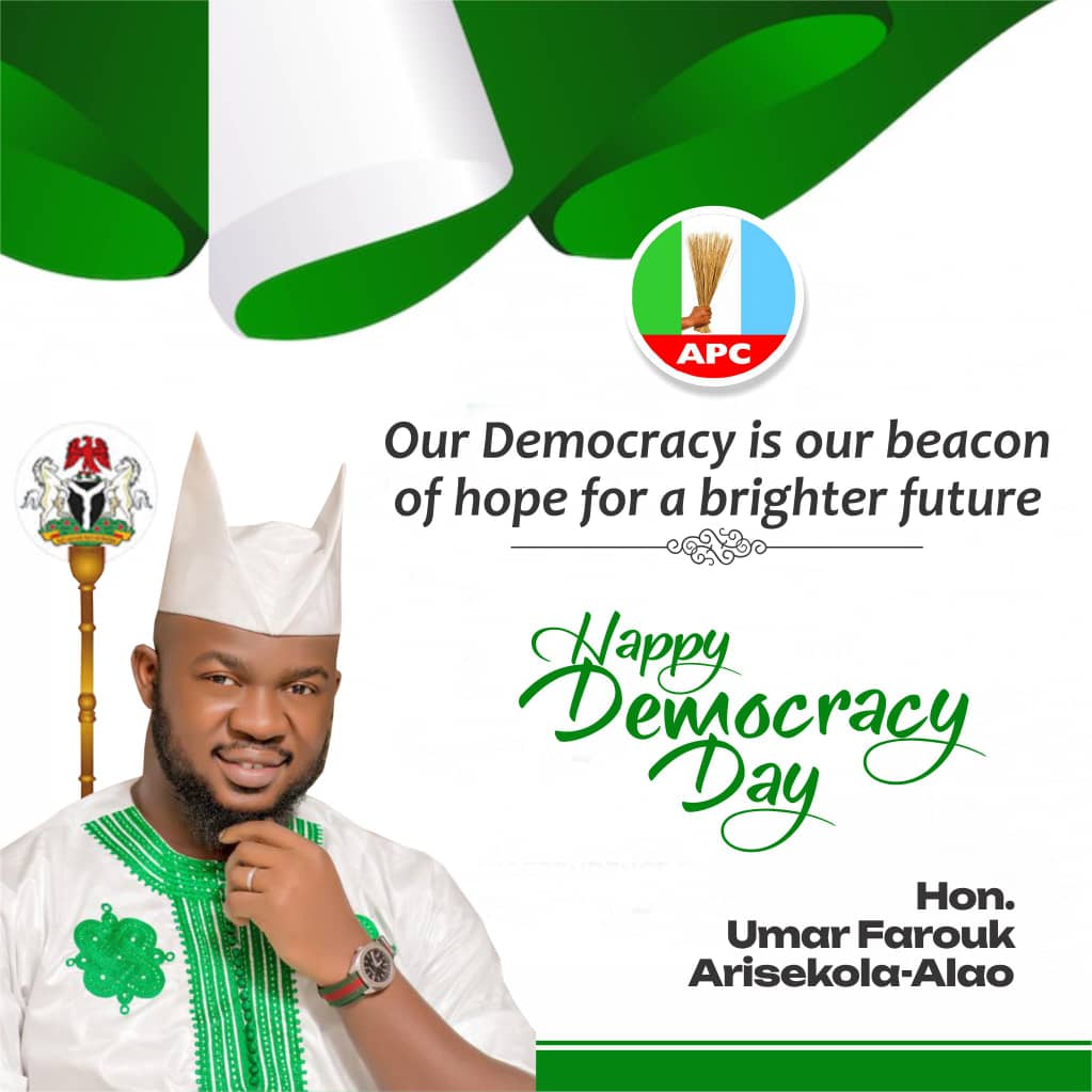 June 12: Arisekola Alao Celebrates 26 Years of Democracy, Calls for Unity and Support for Tinubu’s Renewed Hope Agenda