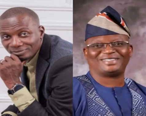 Alhaji Ademola Wasiu Alli Felicitates New Oyo NUJ Chairman, Akeem Babatunde Abass
