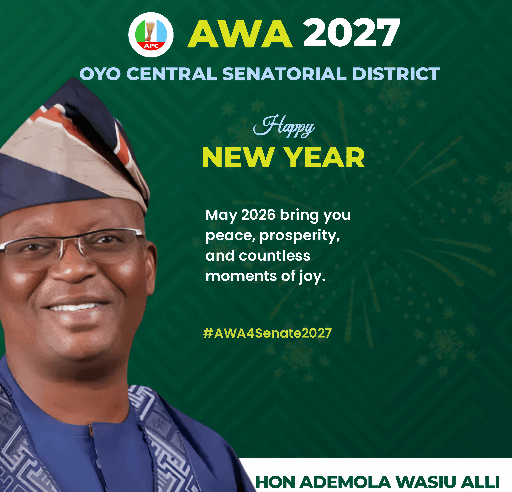 2026: AWA Extends New Year Greetings to Oyo Central and Nigerians, Calls for Unity and Grassroots Development