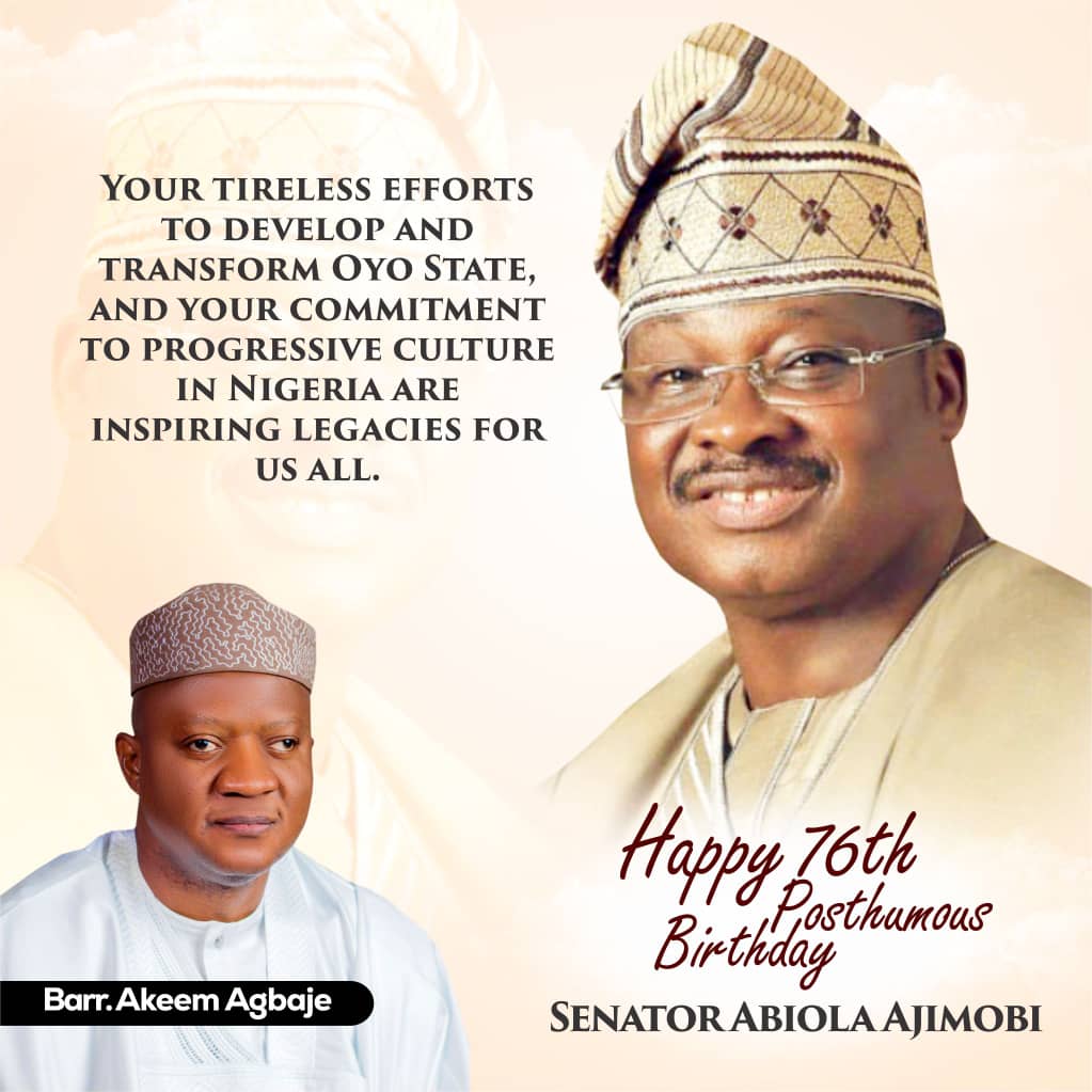 76th Posthumous Birthday: He Understood Leadership and Lived It, Agbaje Celebrates Late Gov Abiola Ajimobi