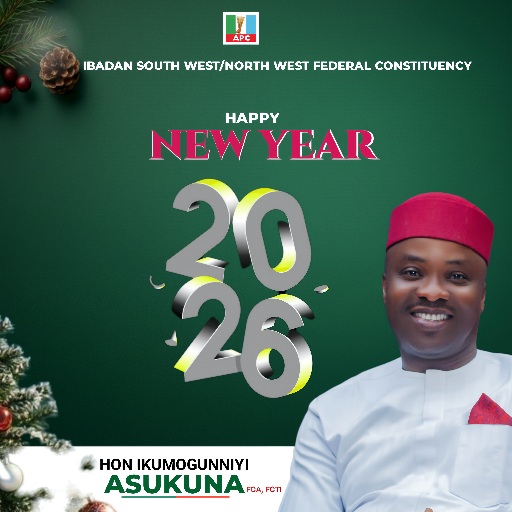 New Year Message: Hon Ikumogunniyi Asukuna Felicitates Constituents, Calls for Hope, Accountability, and Collective Progress