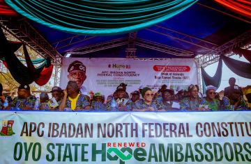 APC Unity Rally: Hon Mustapha Salaudeen Hails Renewed Hope Ambassadors, Ibadan North Leadership