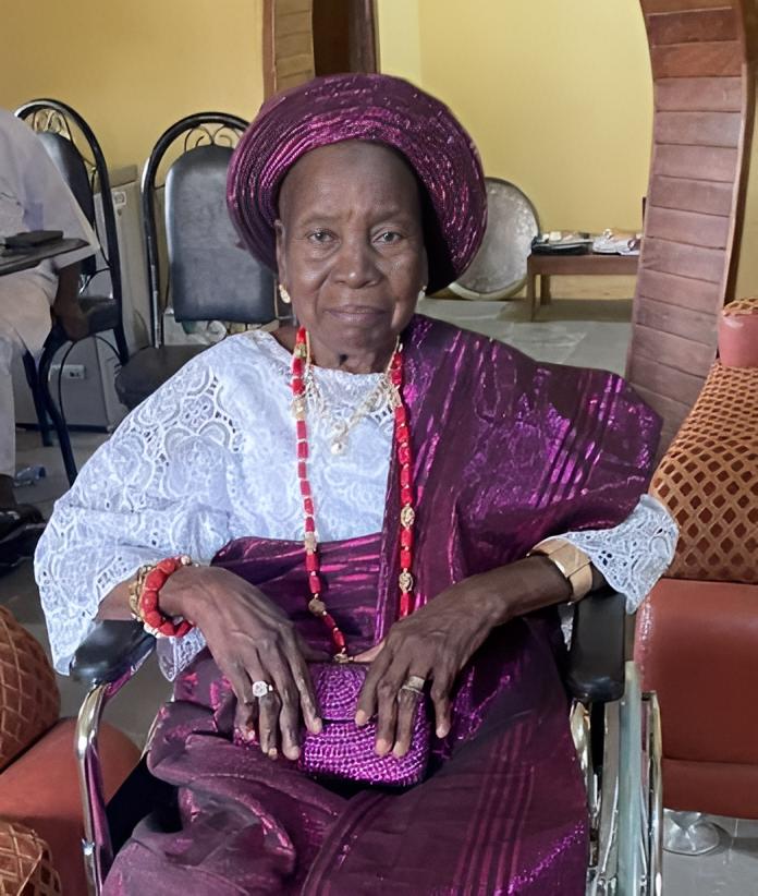 Hon Abiodun Gbolagade Commiserates with Oyo State Ex – Deputy on Mother’s Passing