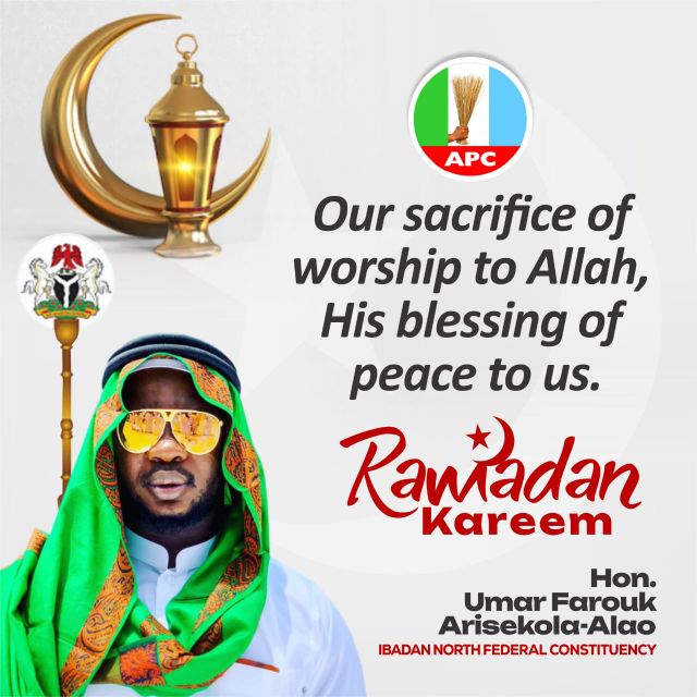 Ramadan and Lent: Arisekola Alao Encourages Faithful to Pray for National Stability and Progress