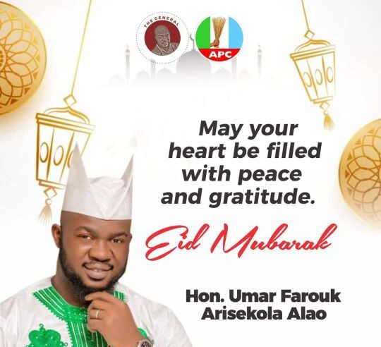 ‎Ibadan North Federal Rep Hopeful Felicitates Muslim Faithful, Urges Sustained Prayers for Peace and Progress