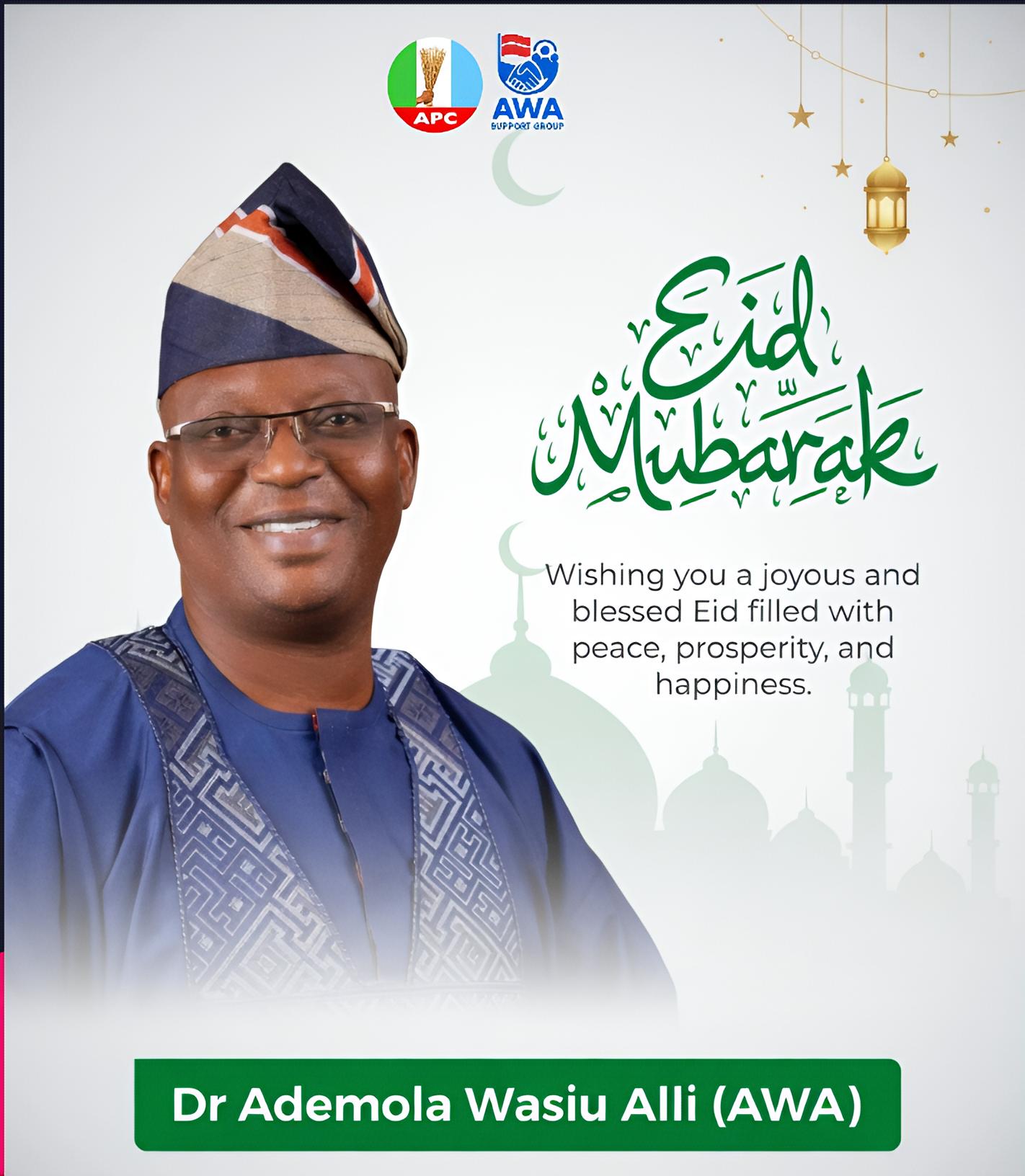 AWA Felicitates Muslim Ummah on Eid-el-Fitr, Urges Unity and Selflessness