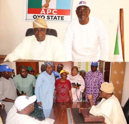 2027 Senatorial Aspirant Dr Ademola Wasiu Alli Visits New Oyo APC Chairman, Backs Collective Push for Party Dominance  ‎