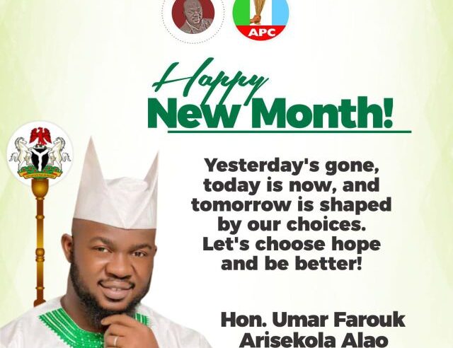 April Message: Arisekola Alao Urges Hope, Renewal and Purposeful Living