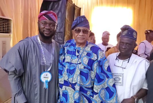 Hon Solalu Felicitates Arisekola Alao on CCII Honour, Describes Recognition as Well Deserved