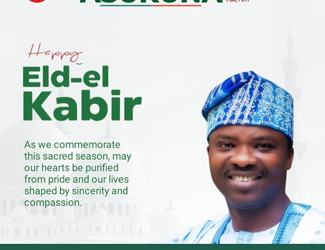 ‎Eid-el-Kabir: Asukuna Calls for Faith, Obedience, and Compassion