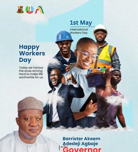 AGBAJE TO WORKERS: ‎YOUR SWEAT KEEPS THE ENGINE OF NATIONAL ADVANCEMENT RUNNING