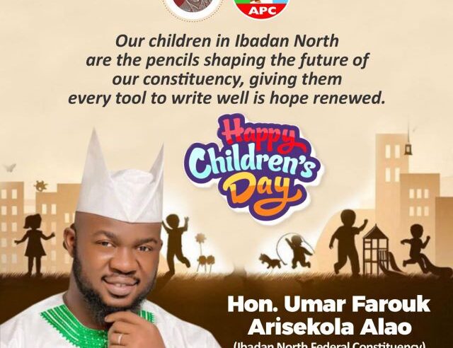 Children’s Day: APC Candidate Arisekola Alao Advocates Safe Learning Environment, Prioritises Child Protection