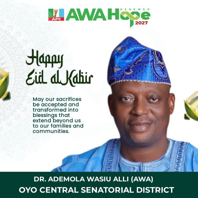 ‎Eid-el-Kabir: AWA Felicitates Muslim Faithful, Calls for Sacrifice, Charity, and Obedience to Allah